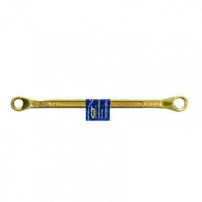 Ключ накидной, 10 х 11 мм, желтый цинк Сибртех купить #REGION_NAME_DECLINE_PP# интернет магазин СТРОЙКИН