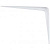 Кронштейн угловой с ребром, 150х200 мм, белый Сибртех купить #REGION_NAME_DECLINE_PP# интернет магазин СТРОЙКИН