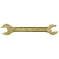 Ключ рожковый, 12 х 13 мм, желтый цинк Сибртех купить в Хабаровске интернет магазин СТРОЙКИН