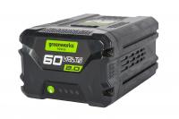 Аккумулятор Greenworks 60V 2 А/ч G60B2 купить в Хабаровске интернет магазин СТРОЙКИН