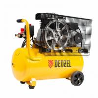 Компрессор воздушный Denzel BCI2300/50, ременный привод, 2.3 кВт, 50 литров, 400 л/мин 
