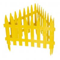 Забор декоративный "Рейка" 28 x 300 см, желтый Россия Palisad купить в Хабаровске интернет магазин СТРОЙКИН