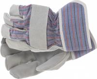 Перчатки спилковые комбинированные, размер XL Сибртех купить в Хабаровске интернет магазин СТРОЙКИН