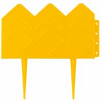 Бордюр "Кантри" 14 x 310 см, желтый Россия Palisad купить в Хабаровске интернет магазин СТРОЙКИН