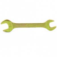 Ключ рожковый, 24 х 27 мм, желтый цинк Сибртех купить в Хабаровске интернет магазин СТРОЙКИН