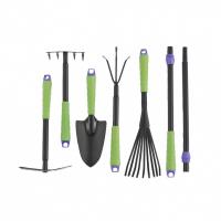 Набор садового инструмента, пластиковые рукоятки, 7 предметов, Connect Palisad