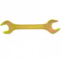 Ключ рожковый, 30 х 32 мм, желтый цинк Сибртех