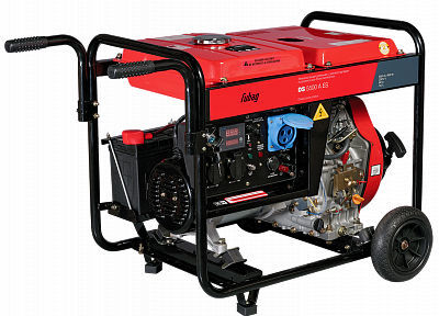 Дизельный генератор с воздушным охлаждением Fubag DS 5500 A ES купить в Хабаровске интернет магазин СТРОЙКИН