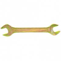 Ключ рожковый, 14 х 15 мм, желтый цинк Сибртех купить в Хабаровске интернет магазин СТРОЙКИН