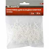 Крестики, 1 мм, для кладки плитки, упаковка 200 шт Matrix купить в Хабаровске интернет магазин СТРОЙКИН