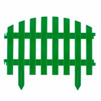 Забор декоративный "Винтаж" 28 x 300 см, зеленый Россия Palisad