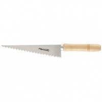 Ножовка по гипсокартону, 180 мм, деревянная рукоятка Sparta купить в Хабаровске интернет магазин СТРОЙКИН