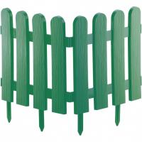 Забор декоративный "Классика" 29 x 224 см, зеленый Россия Palisad