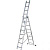 Алюминиевая трёхсекционная лестница Вихрь ЛА 3х7 73/5/1/20 купить в Хабаровске интернет магазин СТРОЙКИН
