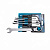 Набор ключей комбинированных трещоточных, количество зубьев 100, СRV, 5 шт, 8- 17 мм Gross купить в Хабаровске интернет магазин СТРОЙКИН