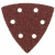 Треугольник абразивный на ворсовой подложке под "липучку", перфорированный, P 60, 93 мм, 5 шт Matrix купить в Хабаровске интернет магазин СТРОЙКИН