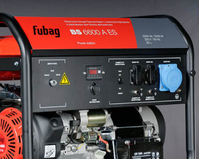 Бензиновый генератор Fubag BS 6600 А ES купить в Хабаровске