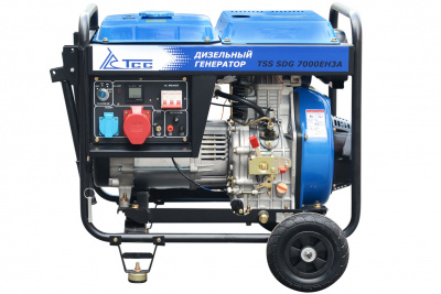 Дизельный генератор TSS SDG 7000EH3A 7,0 кВт 220/380 В купить на Дальнем Востоке интернет магазин СТРОЙКИН