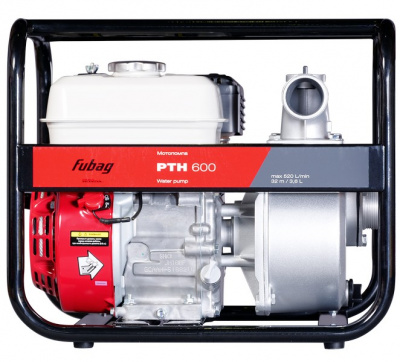 Бензиновая мотопомпа Fubag PTH 600 чистой воды (Honda 520 л/м) купить в Хабаровске интернет магазин СТРОЙКИН