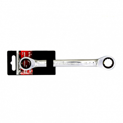 Ключ накидной трещоточный, 14 х 15 мм, CrV, зеркальный хром Matrix Professional купить в Хабаровске интернет магазин СТРОЙКИН