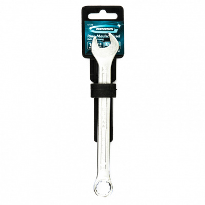 Ключ комбинированный 13 мм, CrV, холодный штамп Gross купить в Хабаровске интернет магазин СТРОЙКИН