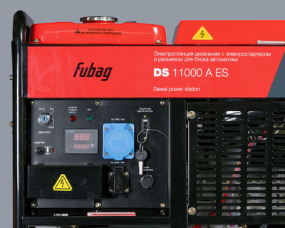 Дизельный генератор с воздушным охлаждением Fubag DS 11000 A ES купить в Хабаровске интернет магазин СТРОЙКИН