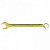 Ключ комбинированный, 14 мм, желтый цинк Сибртех купить в Хабаровске интернет магазин СТРОЙКИН