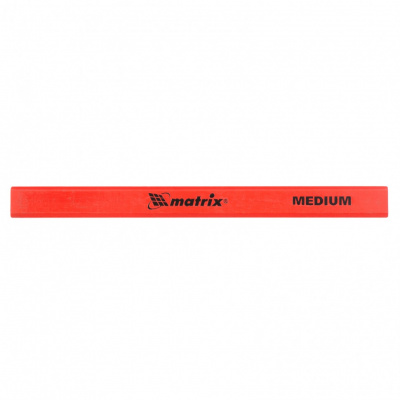 Набор карандашей малярных прямоугольных с точилкой в тубе, 175 мм, 10 шт Matrix купить #REGION_NAME_DECLINE_PP# интернет магазин СТРОЙКИН