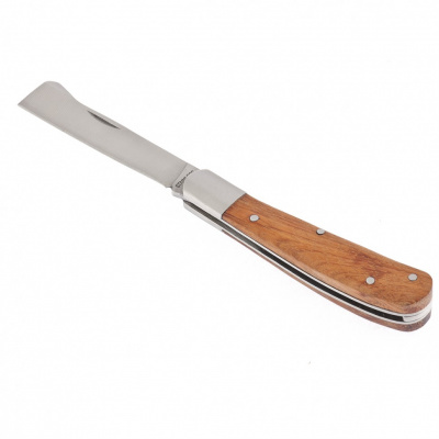 Нож садовый, 173 мм, складной, копулировочный, деревянная рукоятка Palisad купить на Дальнем Востоке интернет магазин СТРОЙКИН