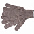 Перчатки трикотажные, акрил, коричневый, оверлок Россия Сибртех купить в Хабаровске интернет магазин СТРОЙКИН