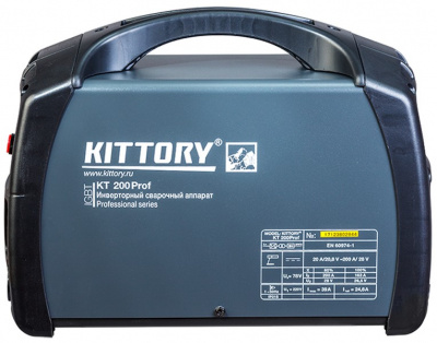 Инверторный сварочный аппарат  KITTORY KT 200 Prof купить #REGION_NAME_DECLINE_PP# интернет магазин СТРОЙКИН