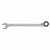 Ключ комбинированный трещоточный, 10 мм, количество зубьев 100 Gross купить в Хабаровске интернет магазин СТРОЙКИН