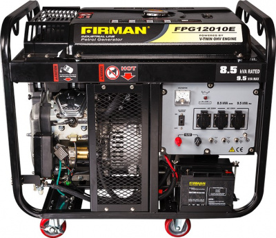 Генератор бензиновый  FIRMAN FPG12010E 4-х тактный 9,5 кВт купить в Хабаровске интернет магазин СТРОЙКИН