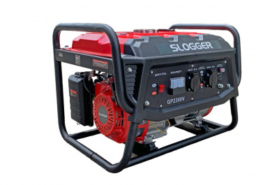 Генератор бензиновый Slogger GP2300V 2,3 кВт, медь купить в Хабаровске интернет магазин СТРОЙКИН