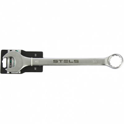 Ключ комбинированный, 30 мм, CrV, матовый хром Stels купить в Хабаровске интернет магазин СТРОЙКИН
