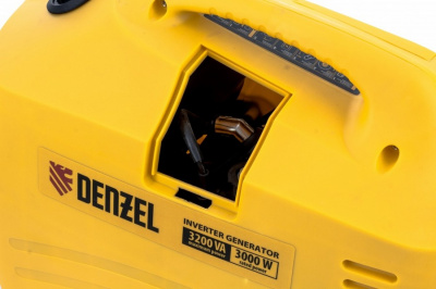 Генератор инверторный Denzel GT-3200iSE, 3,2 кВт, 230 В купить #REGION_NAME_DECLINE_PP# интернет магазин СТРОЙКИН
