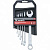 Набор ключей комбинированных, 6-17 мм, 6 шт, CrV, матовый хром Matrix купить в Хабаровске интернет магазин СТРОЙКИН