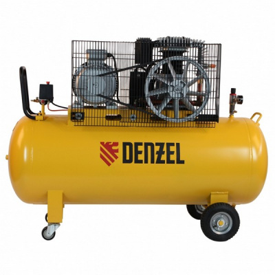 Компрессор воздушный, ременный привод Denzel BCI5500-T/270, 5.5 кВт, 270 литров, 850 л/мин  купить в Хабаровске интернет магазин СТРОЙКИН