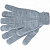 Перчатки трикотажные, акрил, серая туча, двойная манжета Россия Сибртех купить в Хабаровске интернет магазин СТРОЙКИН