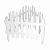 Забор декоративный "Романтика" 28 x 300 см, белый Россия Palisad купить в Хабаровске интернет магазин СТРОЙКИН