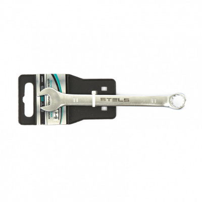 Ключ комбинированный, 11 мм, CrV, матовый хром Stels купить в Хабаровске интернет магазин СТРОЙКИН