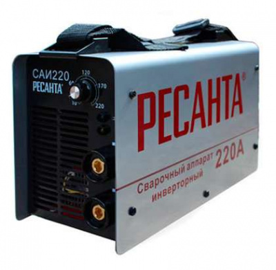 Инверторный сварочный аппарат РЕСАНТА САИ-220 купить в Хабаровске интернет магазин СТРОЙКИН