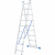Лестница, 2 х 9 ступеней, алюминиевая, двухсекционная, Россия, Сибртех купить в Хабаровске интернет магазин СТРОЙКИН
