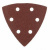 Треугольник абразивный на ворсовой подложке под "липучку", перфорированный, P 80, 93 мм, 5 шт Matrix купить в Хабаровске интернет магазин СТРОЙКИН