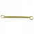Ключ накидной, 20 х 22 мм, желтый цинк Сибртех купить в Хабаровске интернет магазин СТРОЙКИН