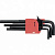 Набор ключей имбусовых HEX, 1,5-10 мм, CrV, 9 шт, удлиненные Matrix купить в Хабаровске интернет магазин СТРОЙКИН