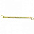 Ключ накидной, 8 х 10 мм, желтый цинк Сибртех купить в Хабаровске интернет магазин СТРОЙКИН