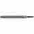 Напильник, 150 мм, №2, плоский, сталь У13А Сибртех купить в Хабаровске интернет магазин СТРОЙКИН