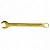 Ключ комбинированный, 17 мм, желтый цинк Сибртех купить в Хабаровске интернет магазин СТРОЙКИН