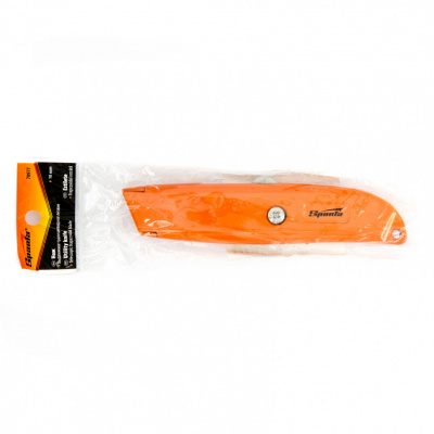Нож, 19 мм, выдвижное трапециевидное лезвие Sparta купить в Хабаровске интернет магазин СТРОЙКИН